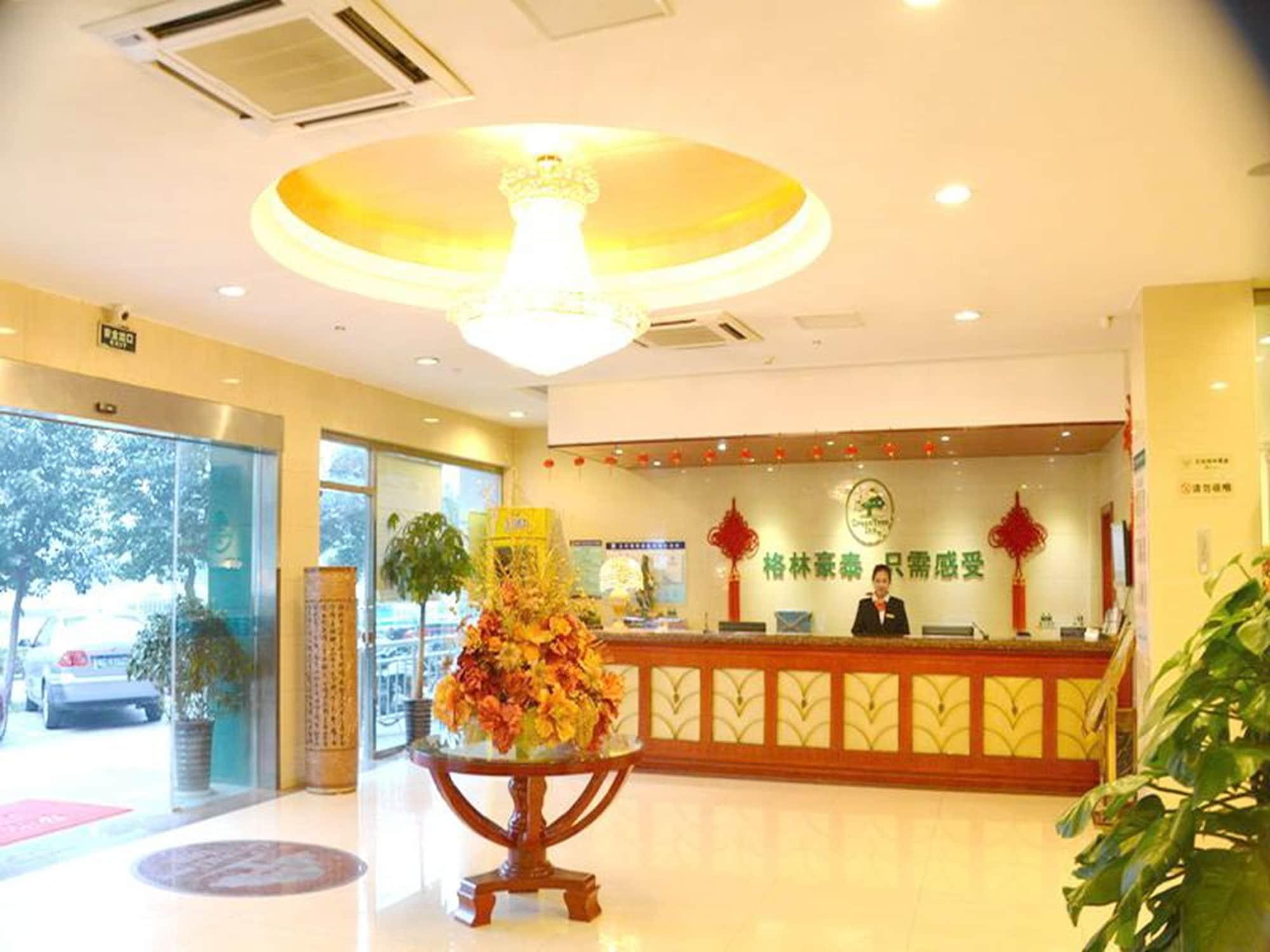 Greentree Inn Anhui Bengbu Longhu Express Hotel Eksteriør billede