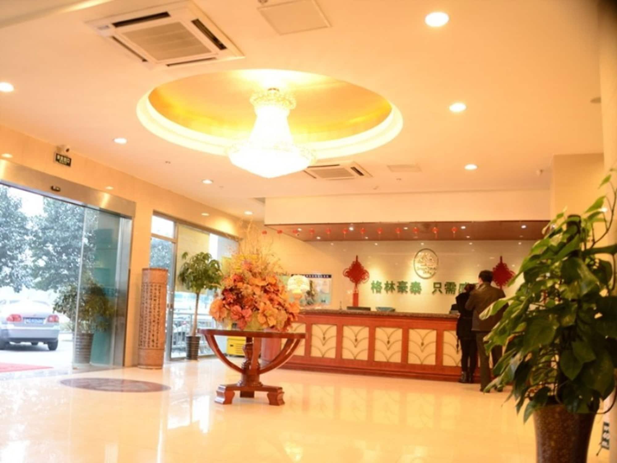 Greentree Inn Anhui Bengbu Longhu Express Hotel Eksteriør billede