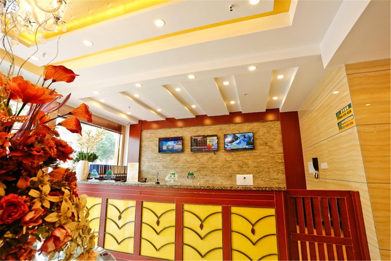 Greentree Inn Anhui Bengbu Longhu Express Hotel Eksteriør billede